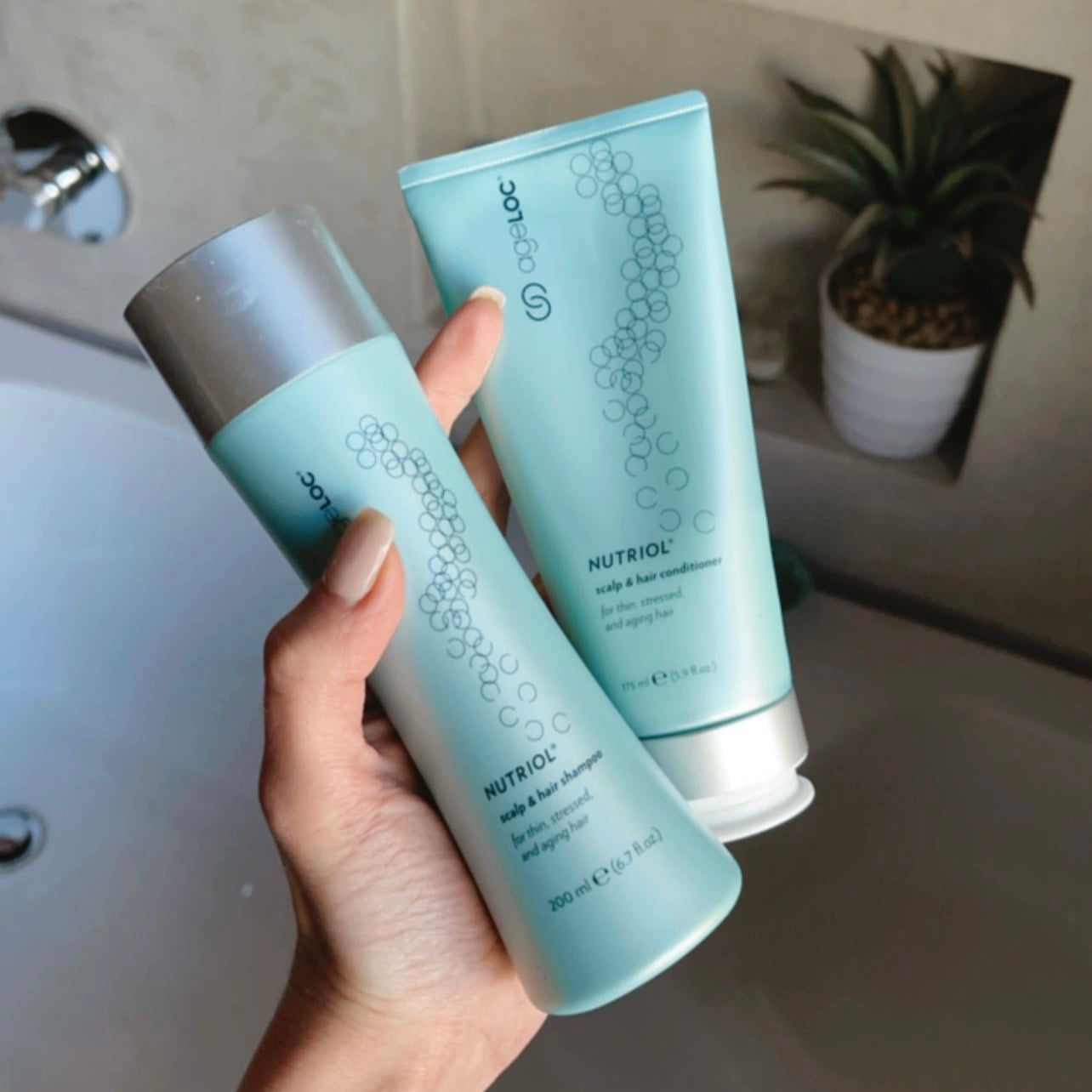 ageLOC Scalp & Hair Shampoo and Conditioner | Nu Skin | NuSkin