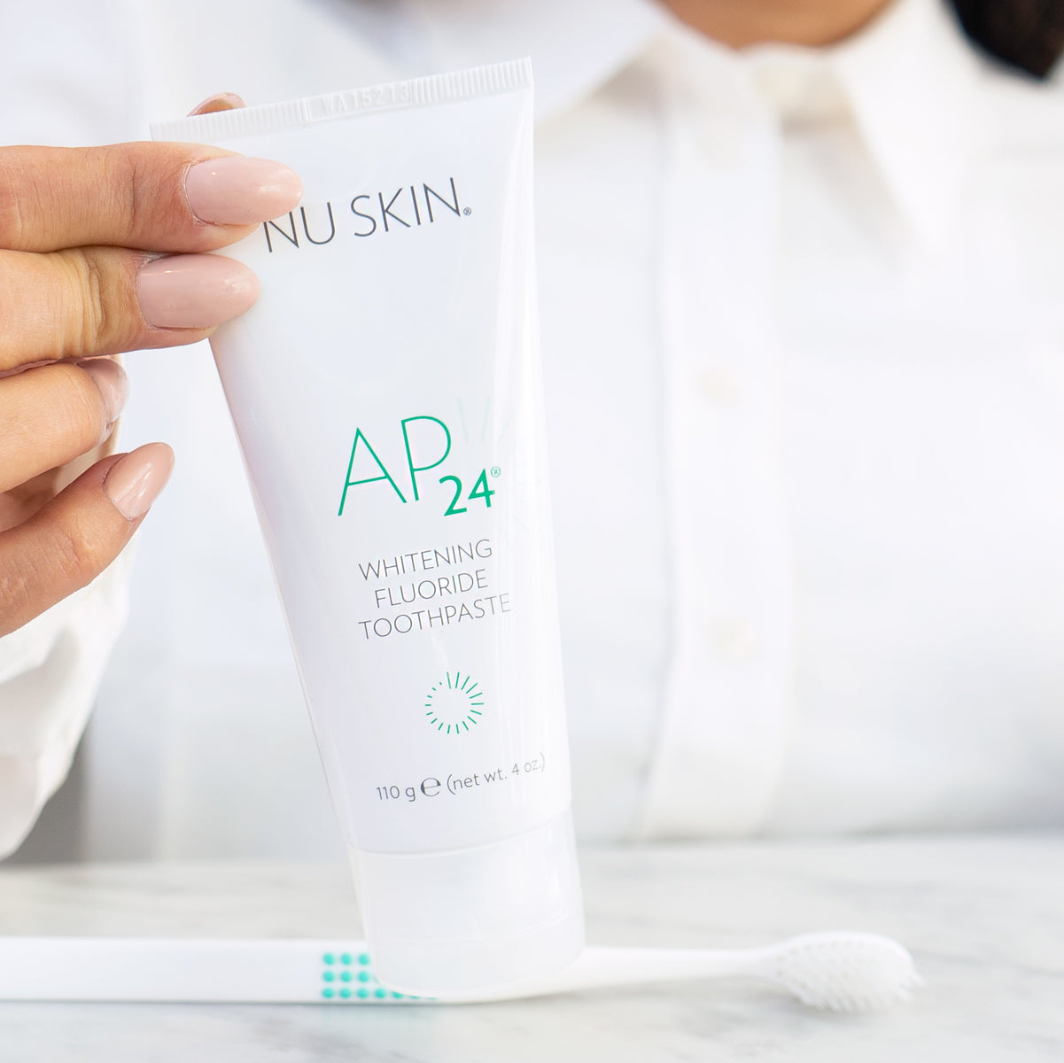 NU Skin Ap24 Whitening Fluoride Toothpaste Full Size | Nuskin Ap 24 | exp: 09/2026