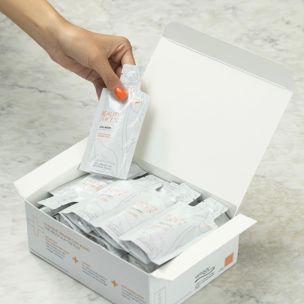 Nu Skin Beauty Focus Collagen+ Peach 04/2026