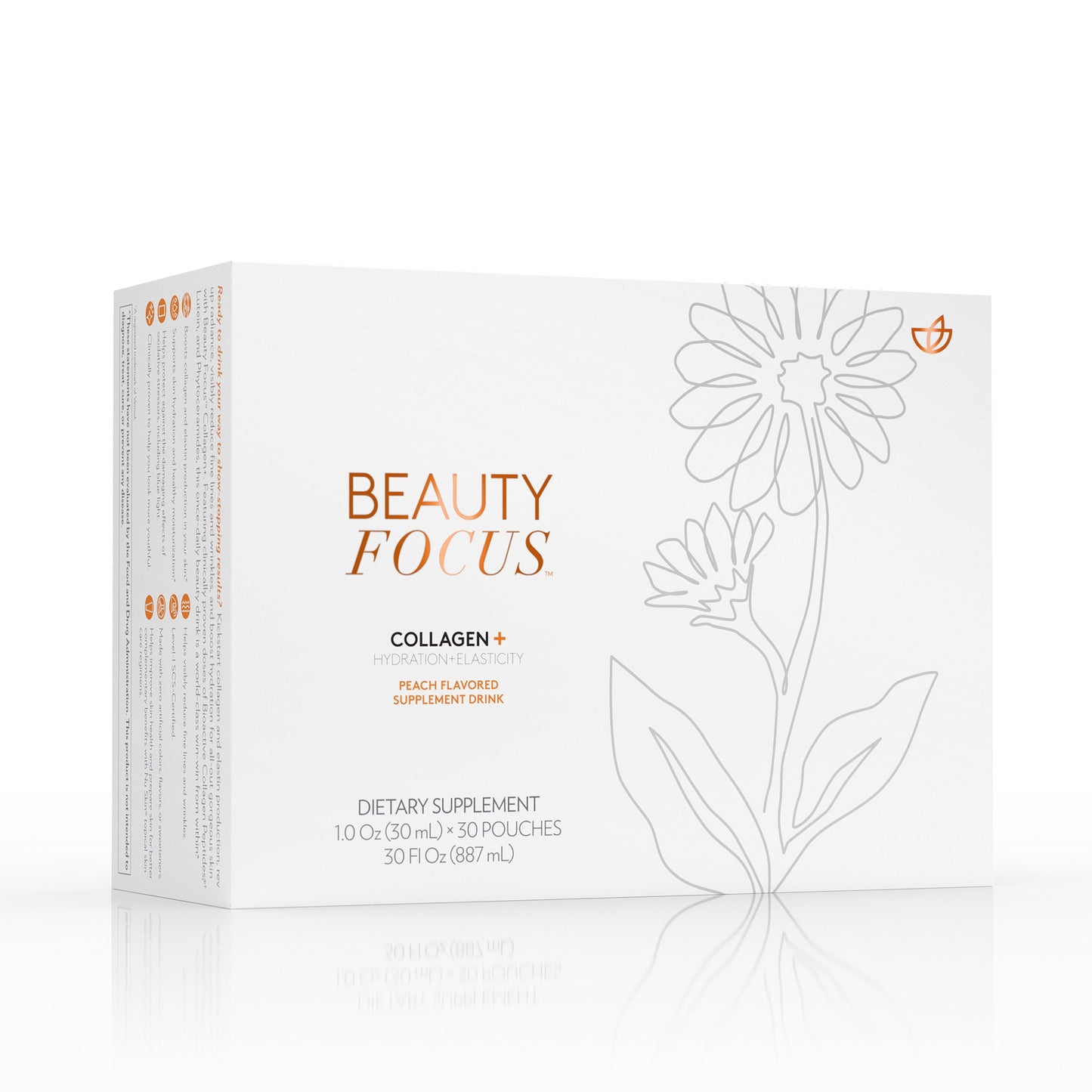 Nu Skin Beauty Focus Collagen+ Peach 04/2026