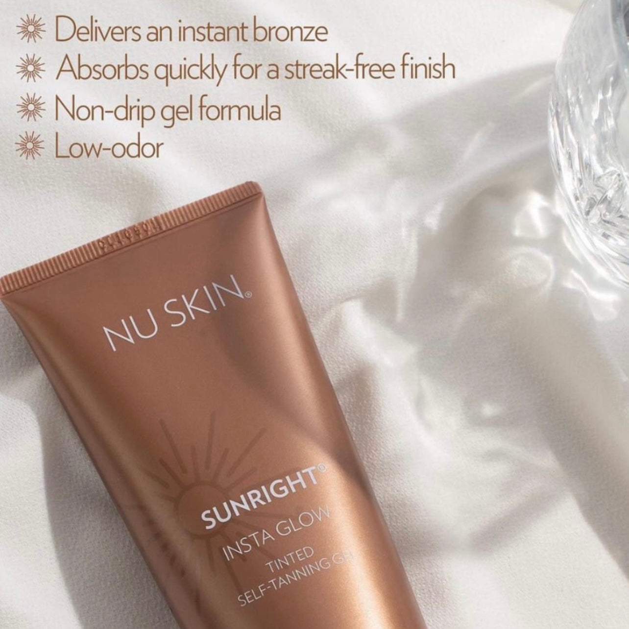 Sunright Insta Glow Sunright Self Tanning Gel | NuSkin | Nu Skin