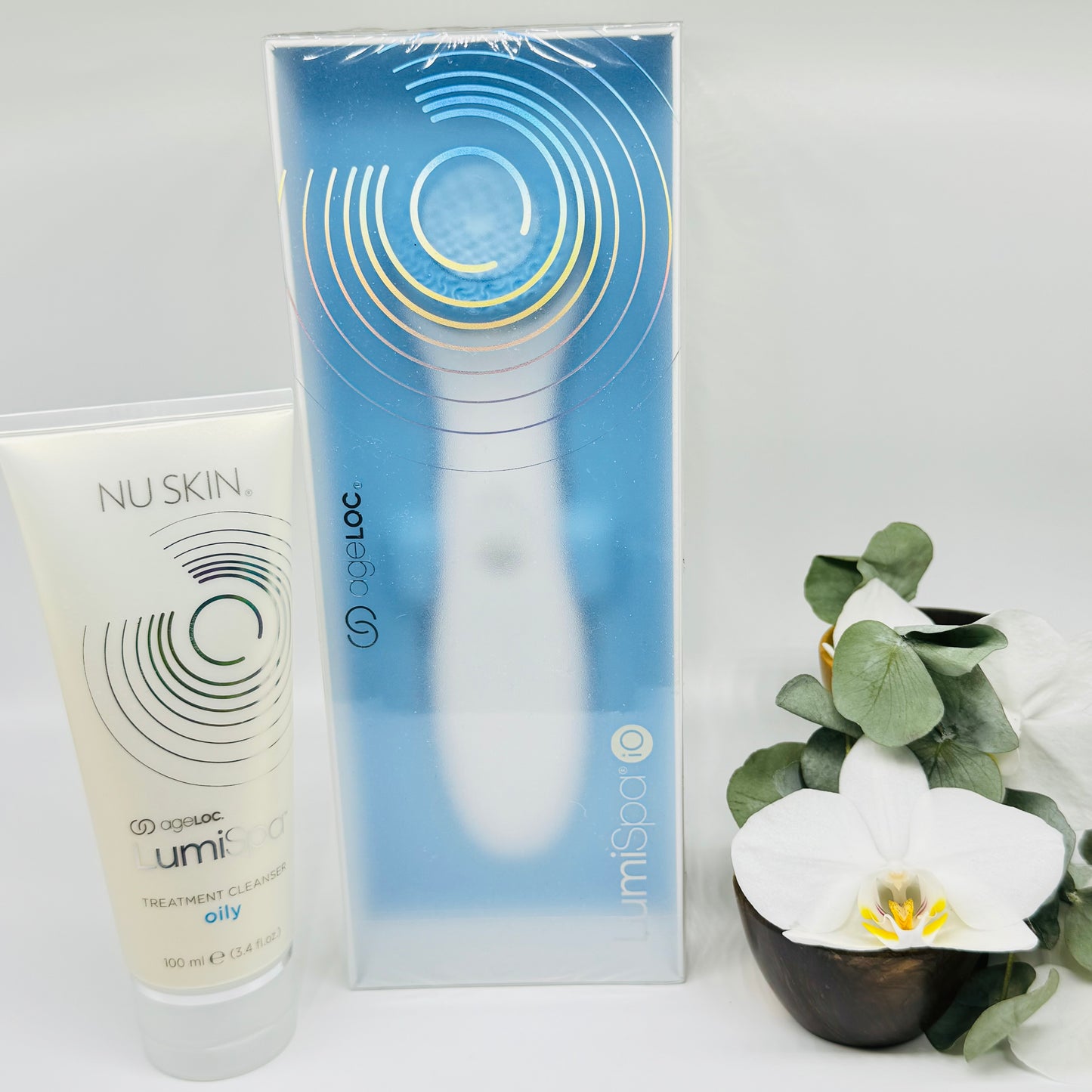 ageLoc Lumispa iO Blue + Cleanser | Nu Skin Bundle | NuSkin | Brand New