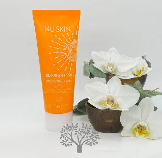 Sunright Face & Body Sunscreen SPF 50 | Nuskin | Nu Skin