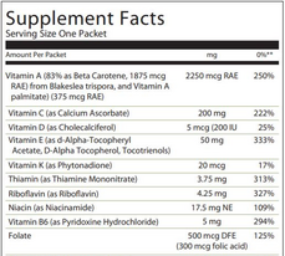 LifePak Anti-Aging Formula Table01