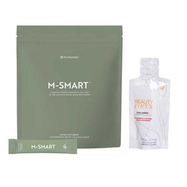 Bundle: M‑Smart + Beauty Focus Collagen Liquid