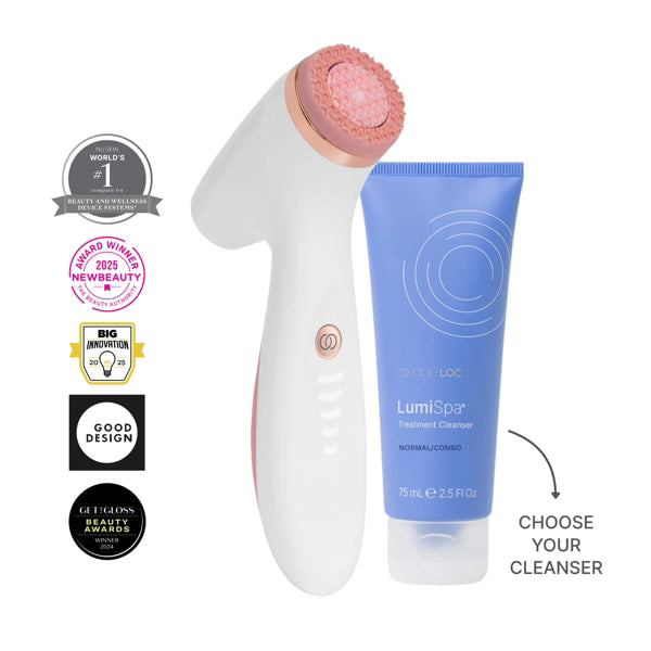 ageLoc Lumispa iO Rose Gold + Cleanser | Nu Skin Bundle | Nuskin