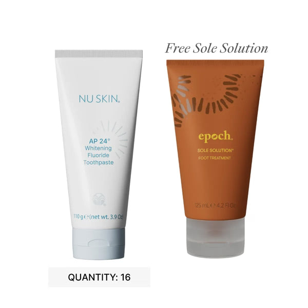 NU Skin Ap24 Whitening Fluoride Toothpaste Full Size 16pk | Nuskin Ap 24 | exp: 09/2027