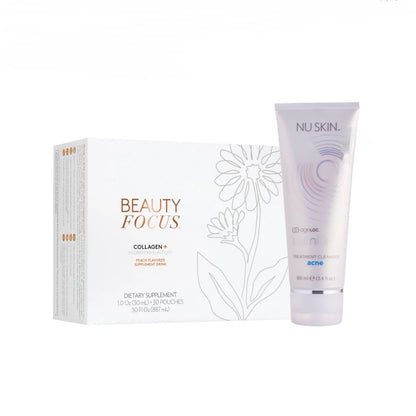 Beauty Focus Collagen+ Peach 🍑 & ageLOC LumiSpa Cleanser | NuSkin| Brand New