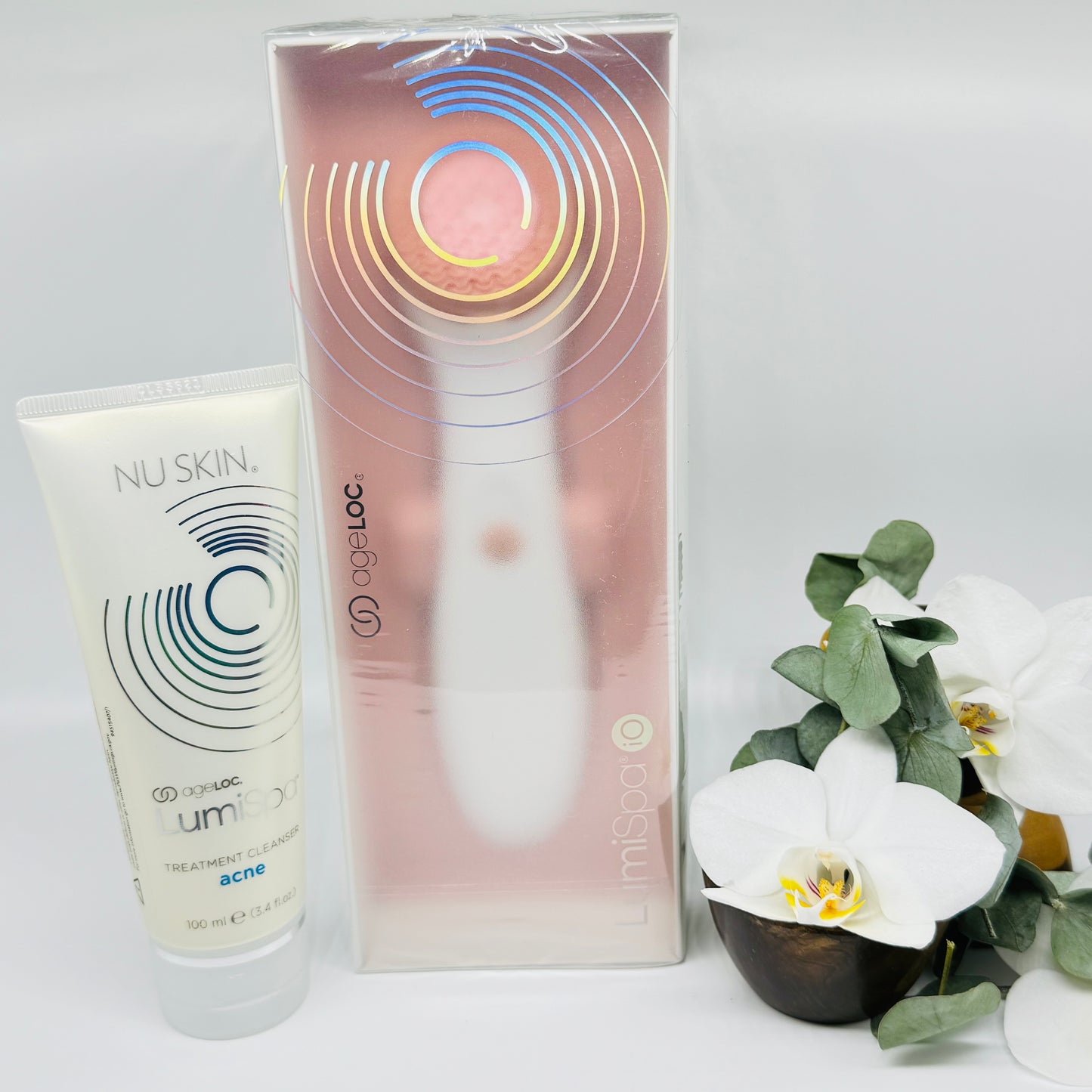 BLACK FRIDAY | ageLoc Lumispa iO Rose Gold + Cleanser | Nu Skin Bundle | Nuskin | Brand New