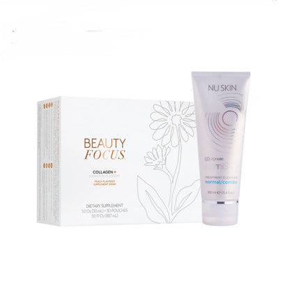 Beauty Focus Collagen+ Peach 🍑 & ageLOC LumiSpa Cleanser | NuSkin| Brand New