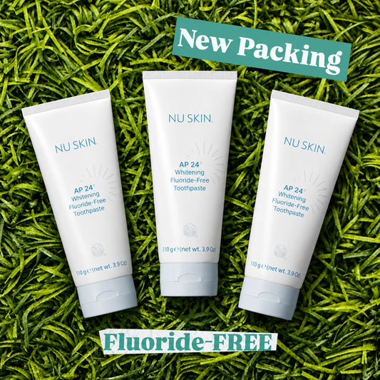 NU Skin Ap24 Whitening Fluoride-FREE Toothpaste Full Size 3pk | Nuskin Ap 24