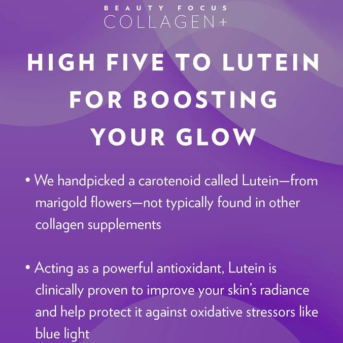 3x Nu Skin Pharmanex Beauty Focus Collagen+ NuSkin lutein