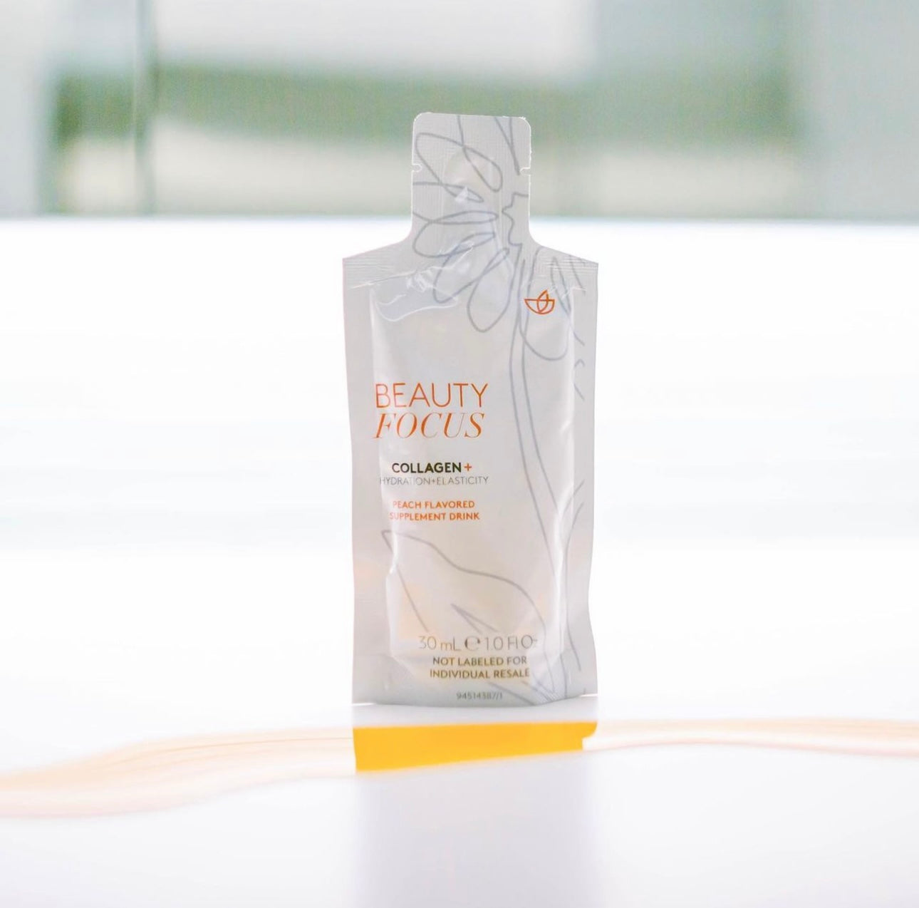 3x Nu Skin Pharmanex Beauty Focus Collagen+ NuSkin Peach Pouches