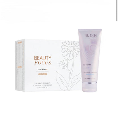 Beauty Focus Collagen+ Peach 🍑 & ageLOC LumiSpa Cleanser | NuSkin| Brand New