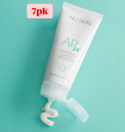 NU Skin Ap24 Whitening Fluoride Toothpaste Full Size 7pk | Nuskin Ap 24 | exp: 01/2026