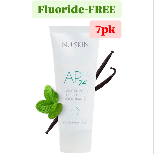 AP24 Whitening Fluoride-FREE Toothpaste Full Size 7pk