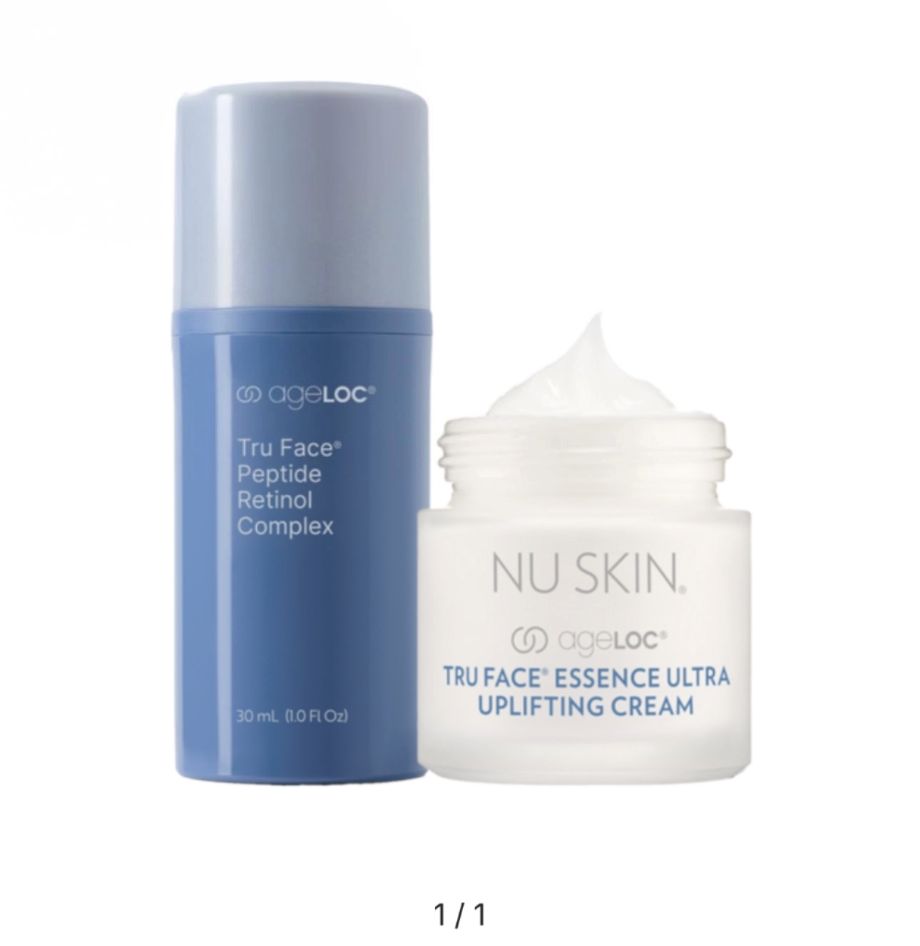 ageLOC Tru Face Peptide Retinol Complex + Essence Ultra Refill | Nu Skin | NuSkin