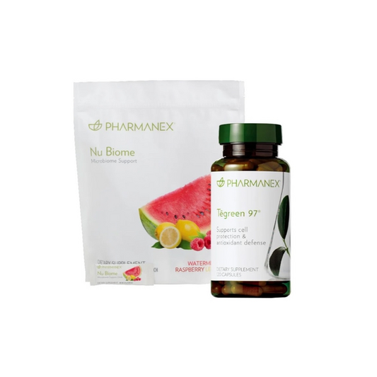 Pharmanex Nu Biome + Tegreen 97 (120 count) | NuSkin Nubiome Green Te | Nu Skin