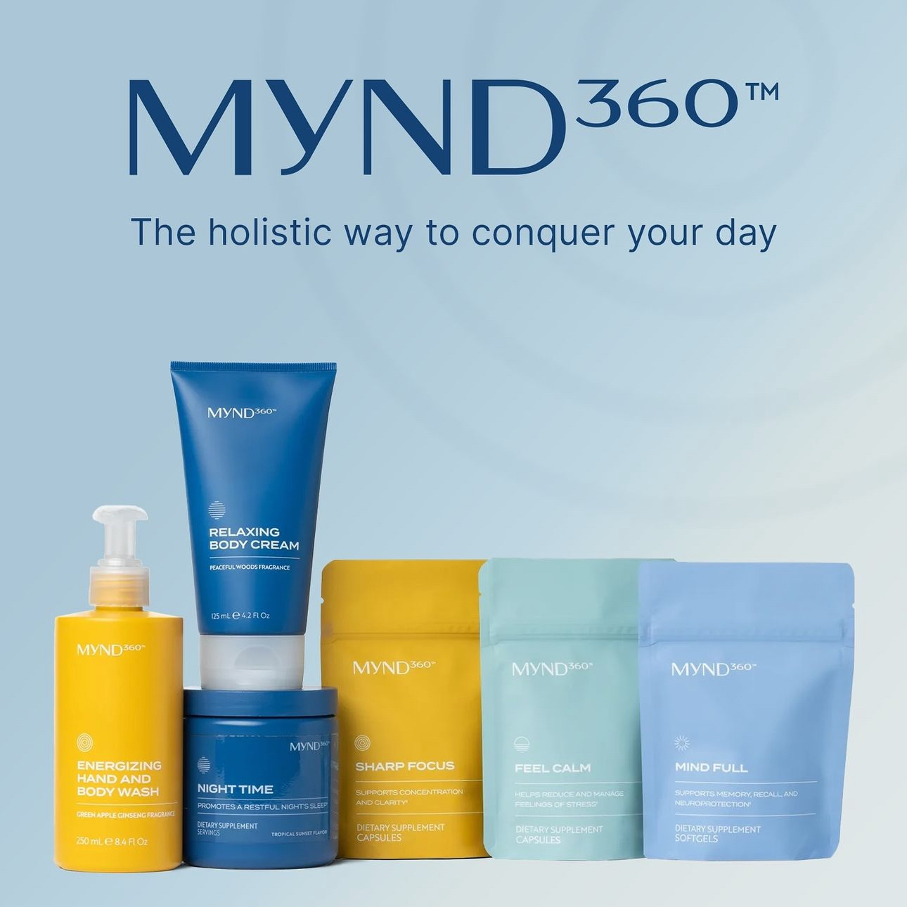 MYND360 the holistic way to conquer your day