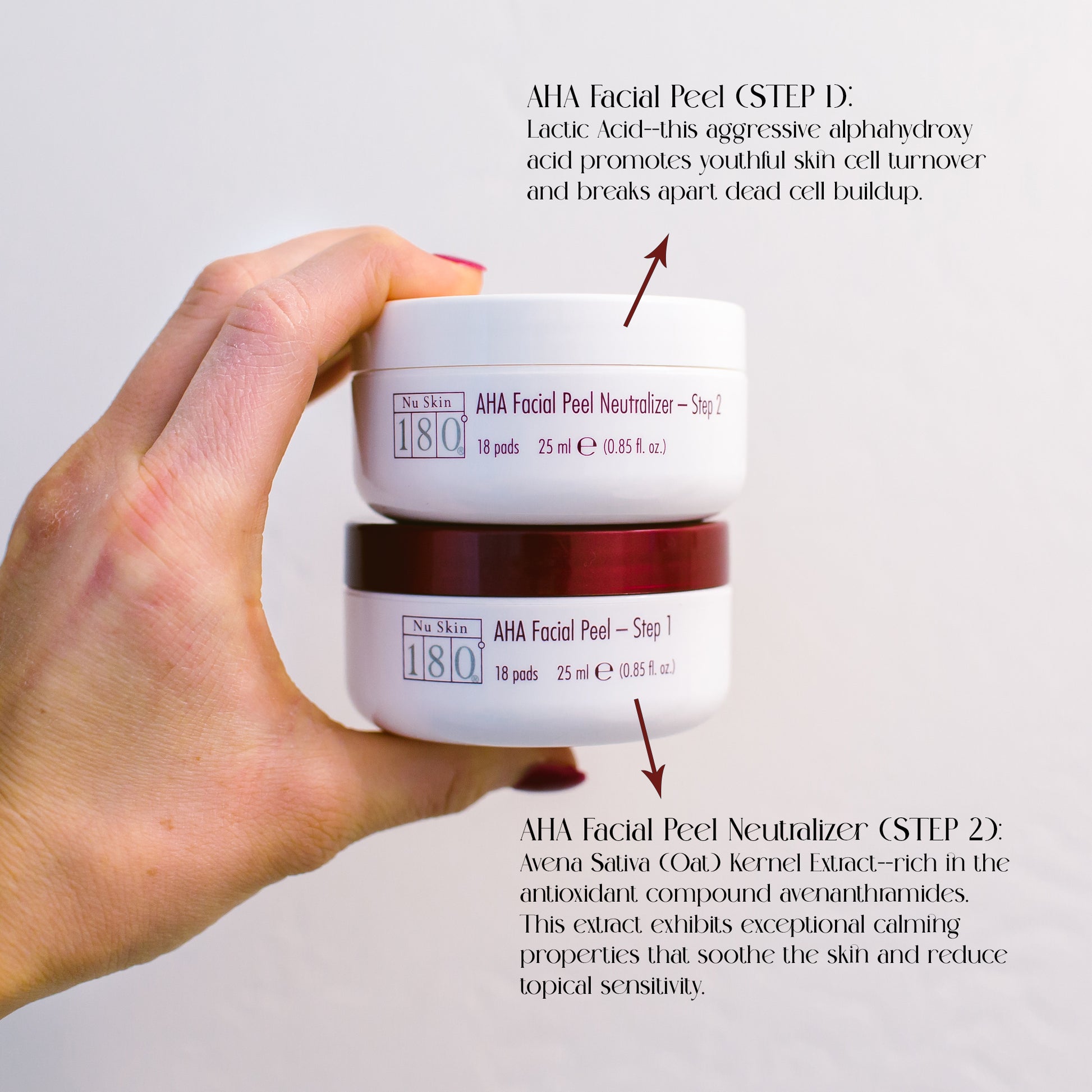 Nu Skin 180 Facial Peel & Neutralizer Nuskin step 2