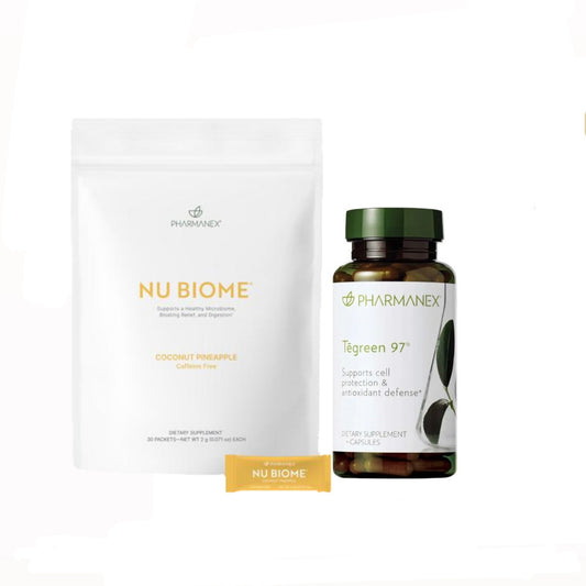Nu Biome + Tegreen 97 (120 or 30 count) | NuSkin Nubiome Green Te | Nu Skin