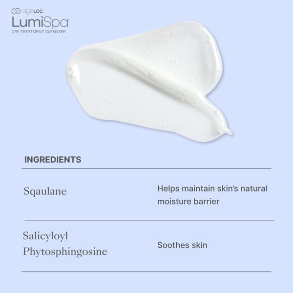 ageLOC LumiSpa Treatment Cleansers Dry Ingredients