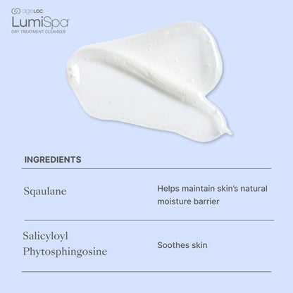 ageLOC LumiSpa Treatment Cleansers Dry Ingredients