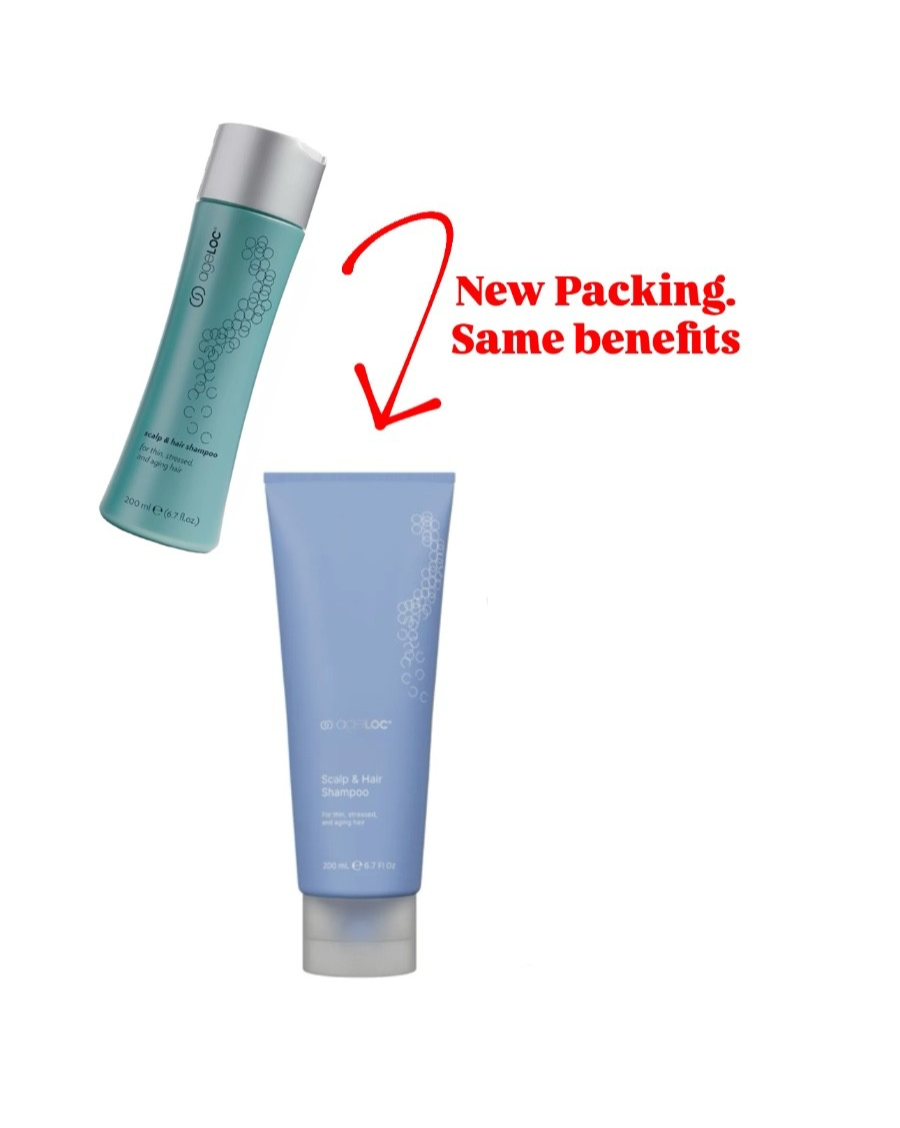 ageloc Scalp Hair Shampoo New Packing same benefits