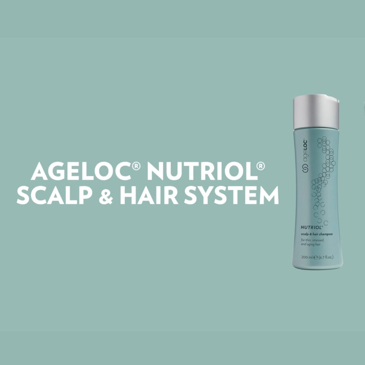 Nu Skin Nuskin ageLOC Nutriol Scalp and Hair Shampoo 6.7fl oz 200 ml - Brand New