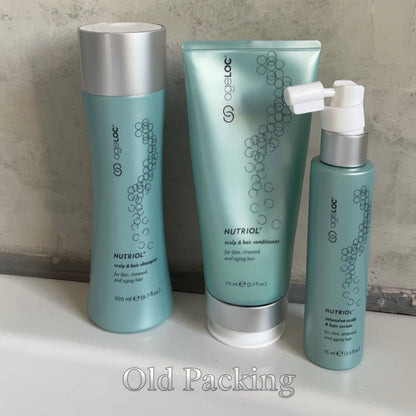 Nu Skin NuSkin ageLOC Scalp & Hair System, Set of 3 (Shampoo/Conditioner/Serum) old packing