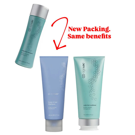 New packing Shampoo and Conditioner