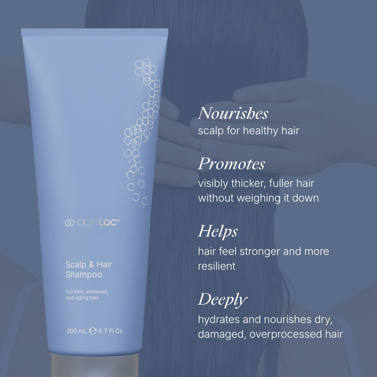 Ageloc Scalp Hair Shampoo benefits