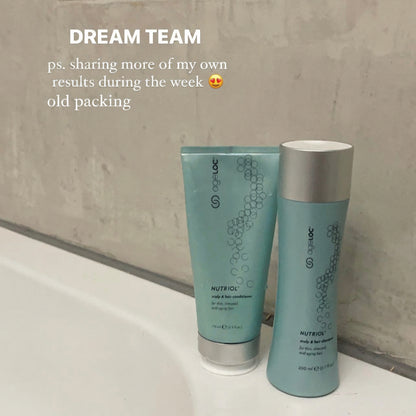Nu Skin NuSkin ageLOC Scalp & Hair System, Set of 2 (Shampoo/Conditioner) old packing