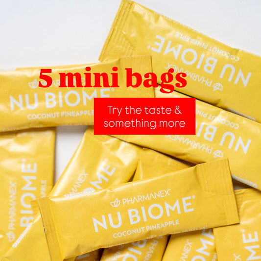Pharmanex Nu Biome Coconut Pineapple 5 days samples - Caffeine Free